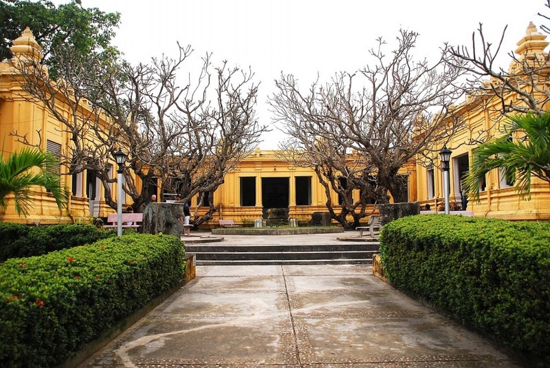 Overview of Cham Sculpture Museum in Da Nang