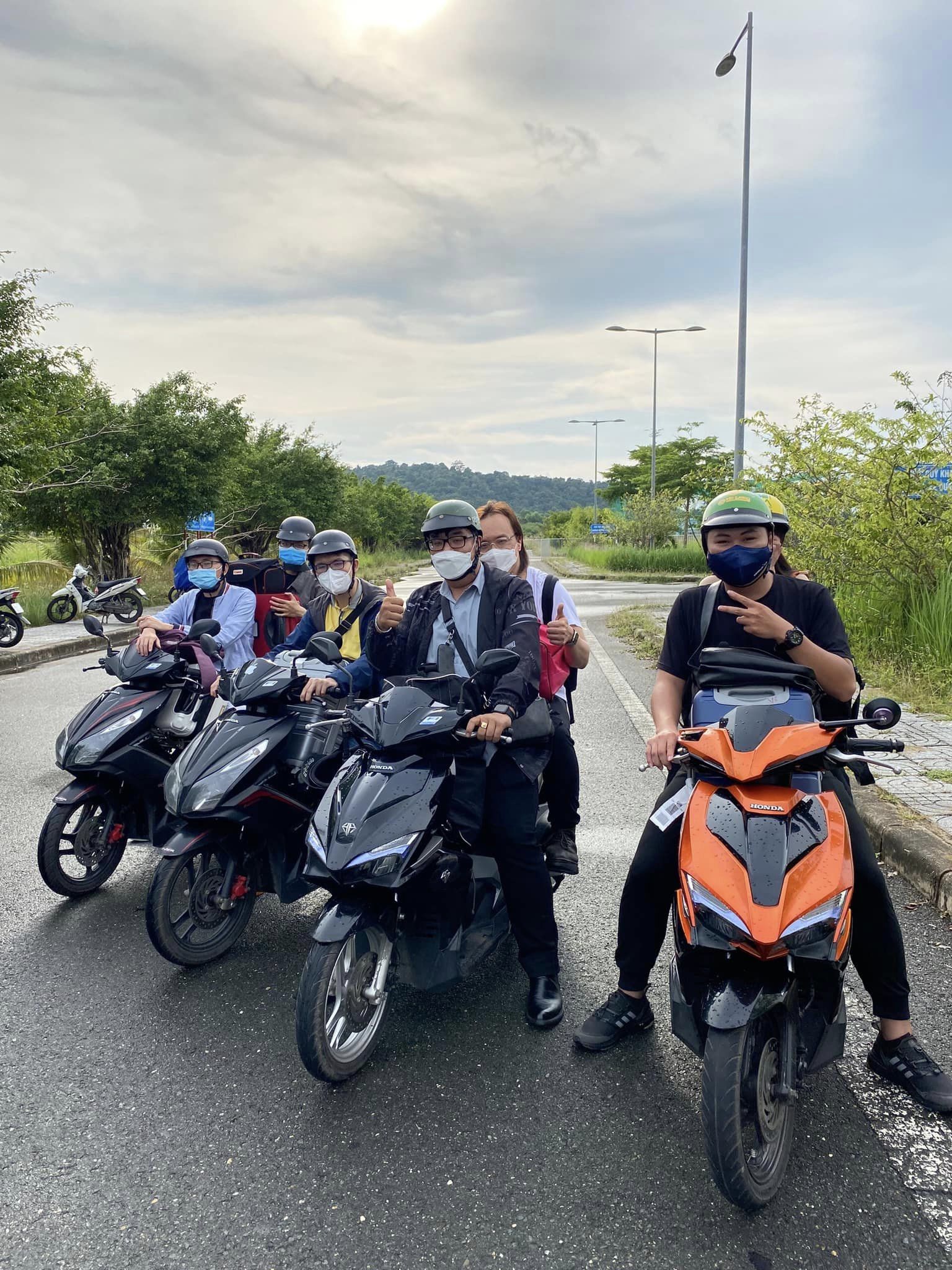 Rent motorbike in Hai Chau district, Danang